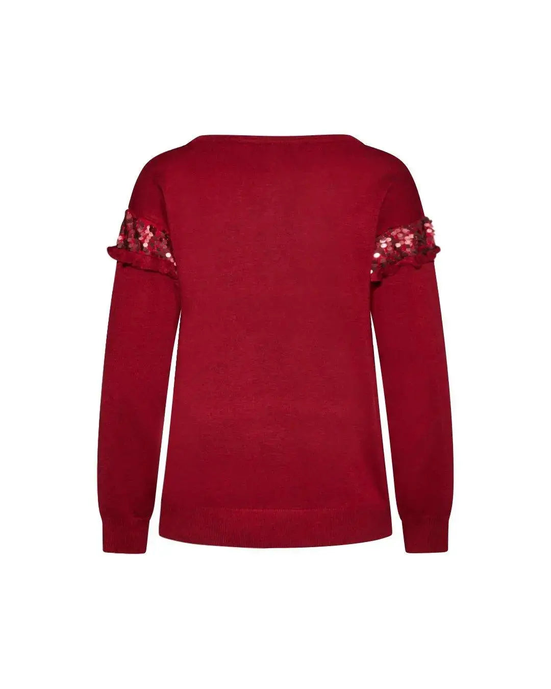 Maglia con pizzo e paillettes MARSALA IRONICA