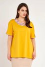 Maglia con scollo a fiori OCRA DORABELLA CURVY XL