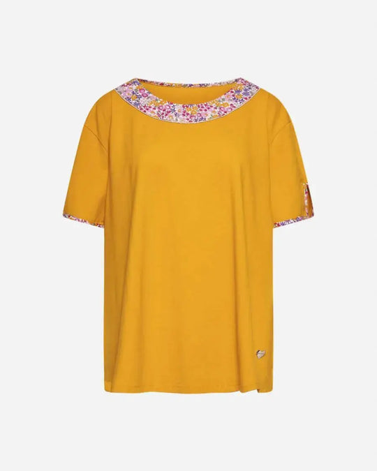 Maglia con scollo a fiori OCRA DORABELLA CURVY