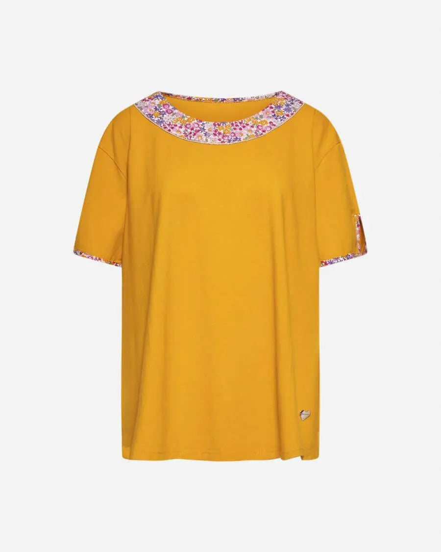 Maglia con scollo a fiori OCRA DORABELLA CURVY