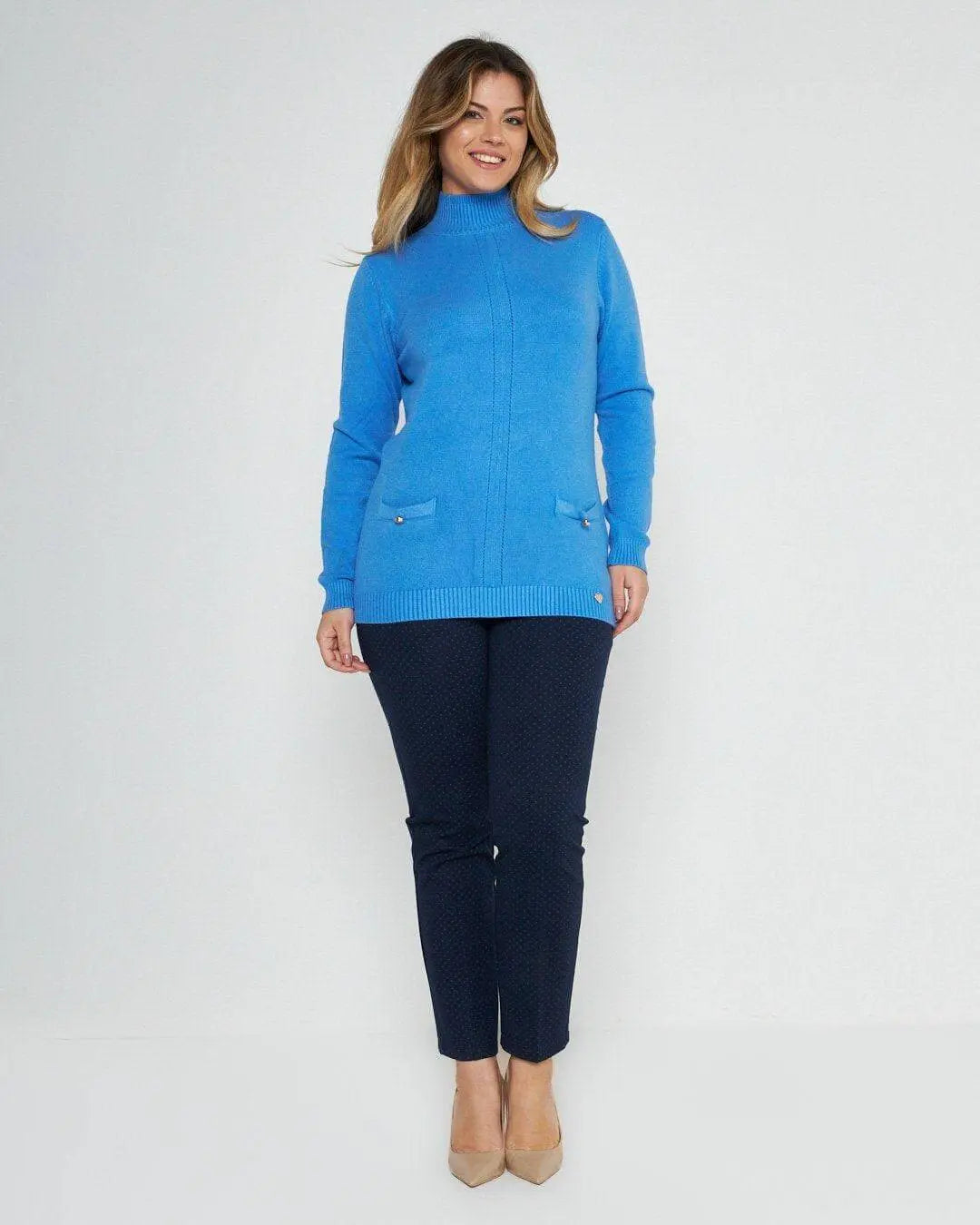 Maglia con taschini CARTA DA ZUCCHERO DORABELLA