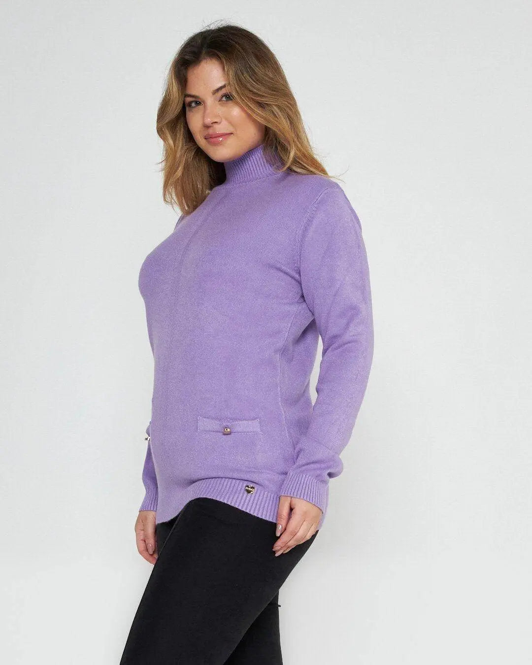 Maglia con taschini GLICINE DORABELLA