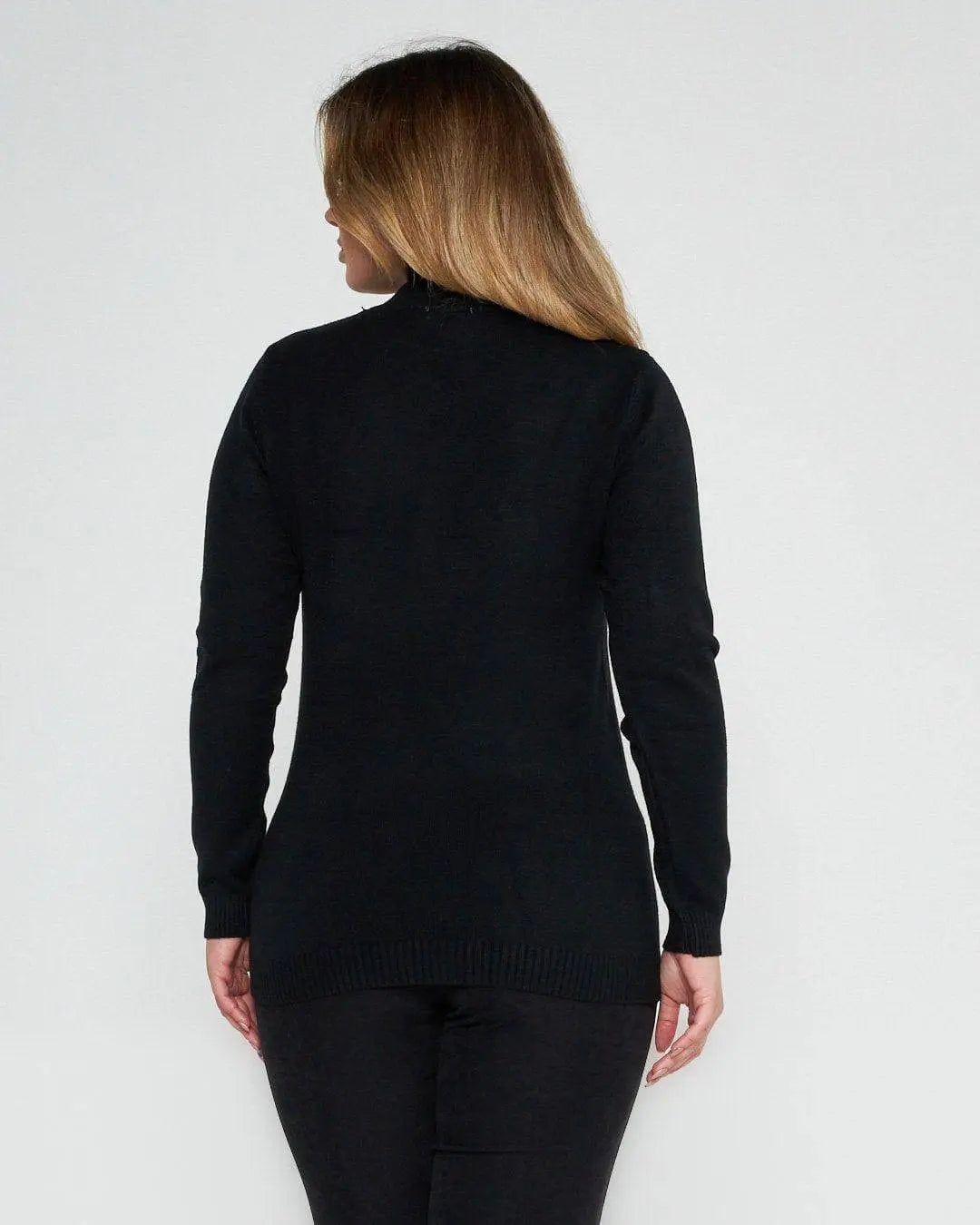 Maglia con taschini NERO A DORABELLA