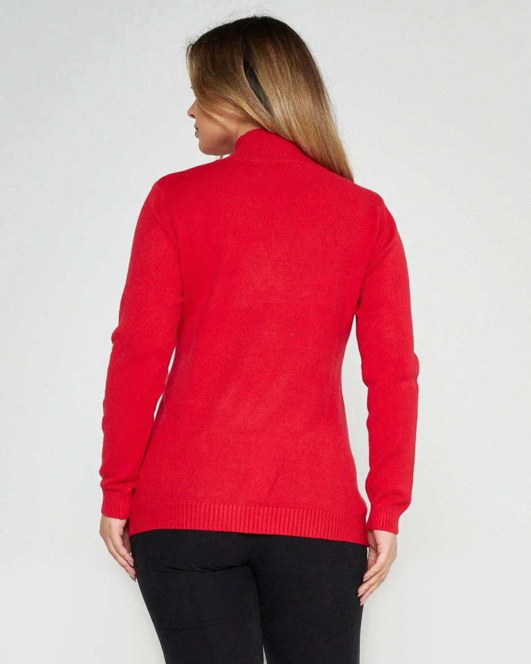 Maglia con taschini ROSSO DORABELLA
