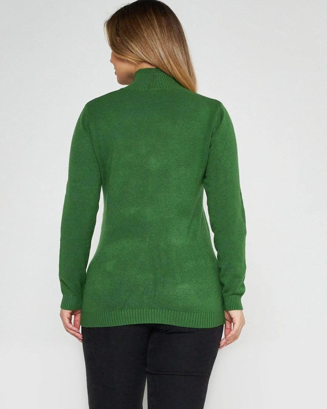 Maglia con taschini VERDE BOSCO DORABELLA