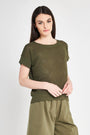 Maglia con trasparenza MILITARE IRONICA XL