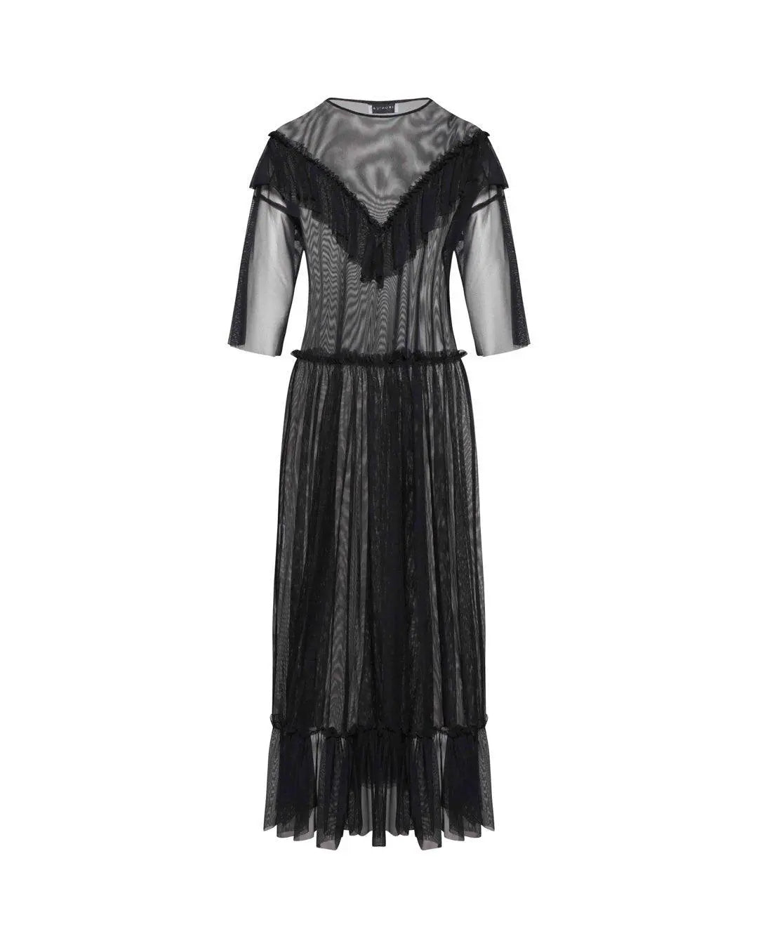 Maglia con trasparenze NERO IRONICA 3XL