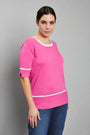 Maglia contrasti GERANIO DORABELLA PIU'