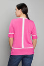 Maglia contrasti GERANIO DORABELLA PIU'