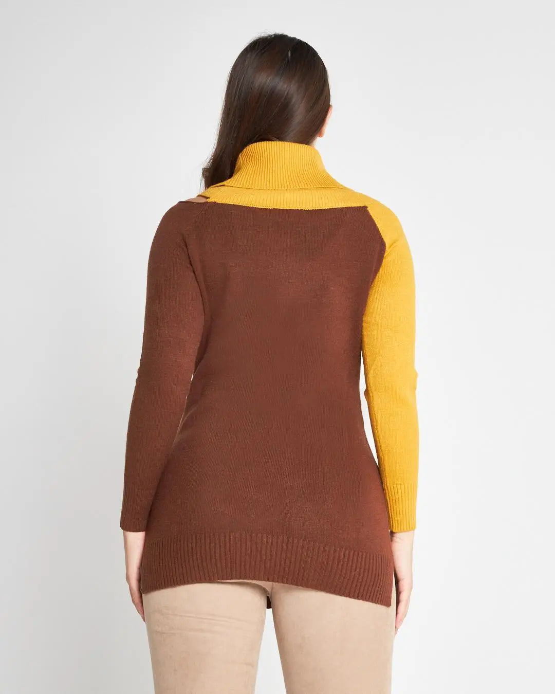 Maglia cut out CACAO DORABELLA