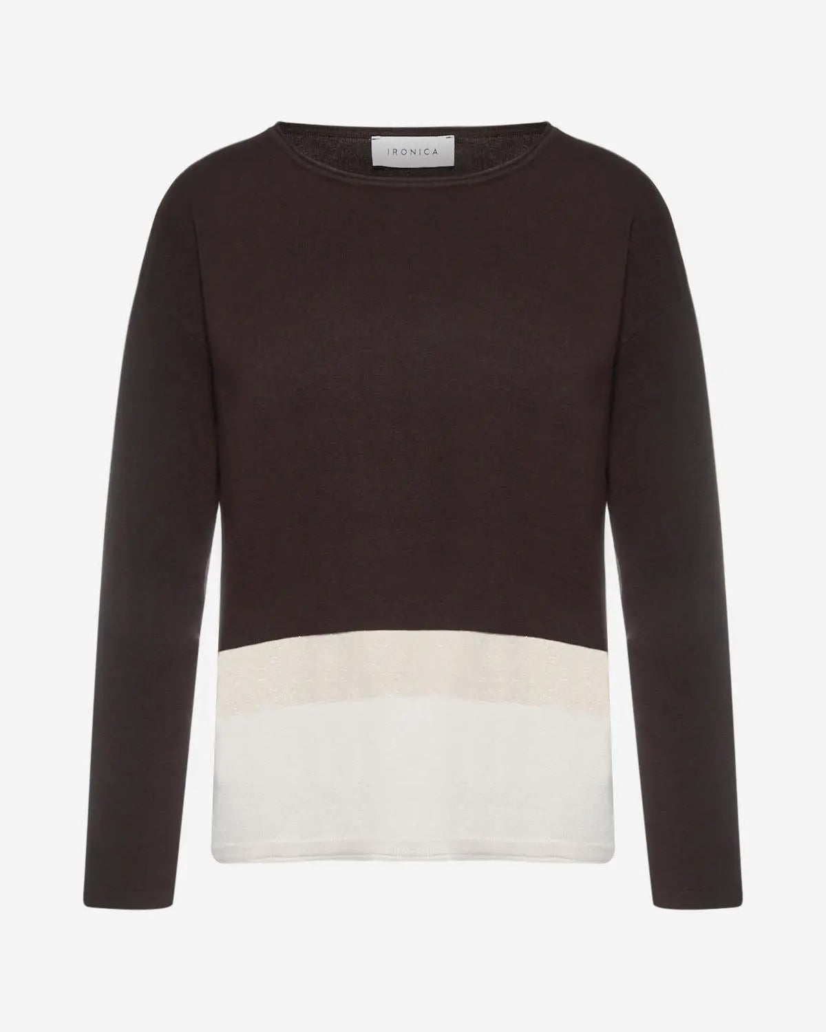 Maglia dettaglio lurex MORO IRONICA