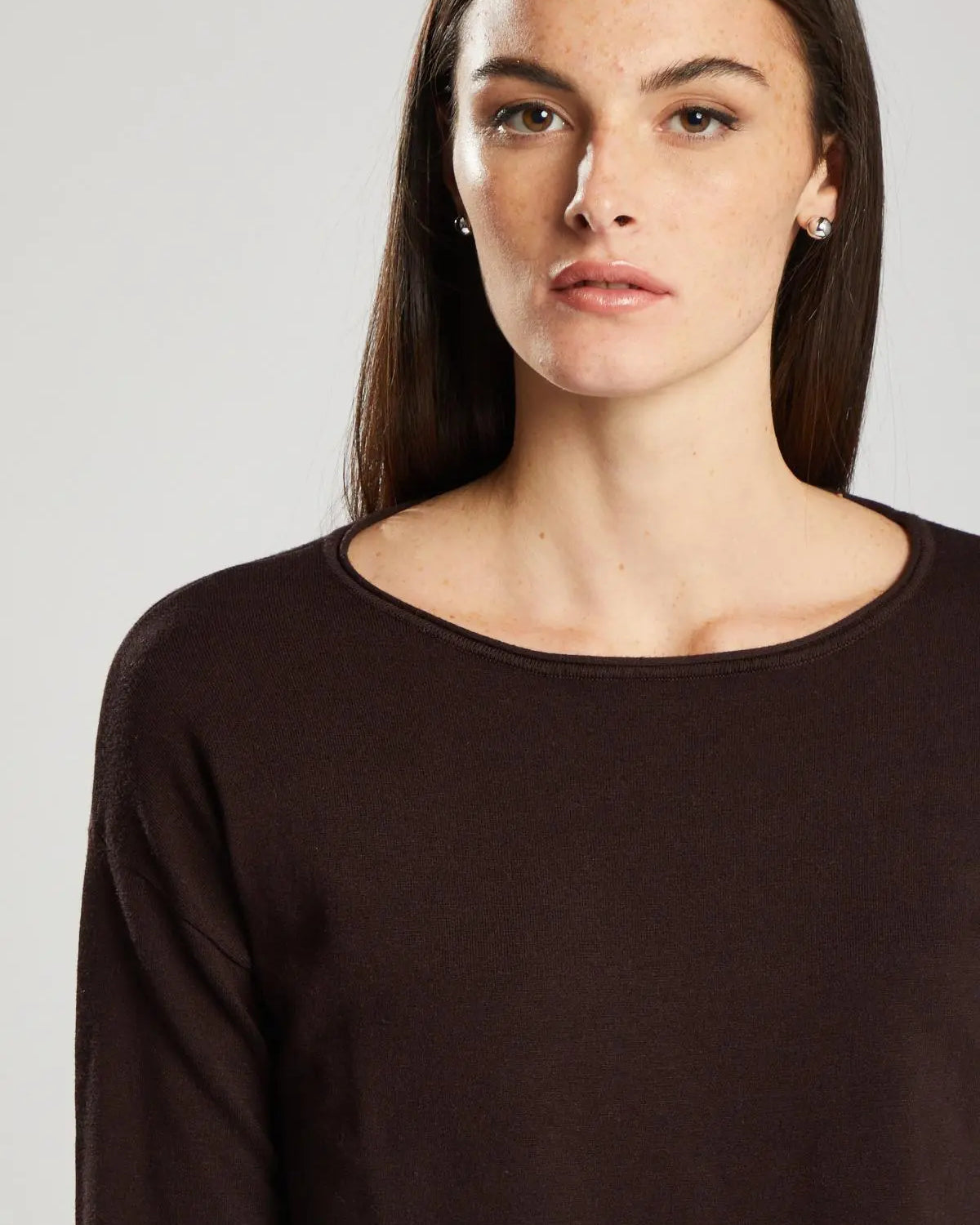 Maglia dettaglio lurex MORO IRONICA