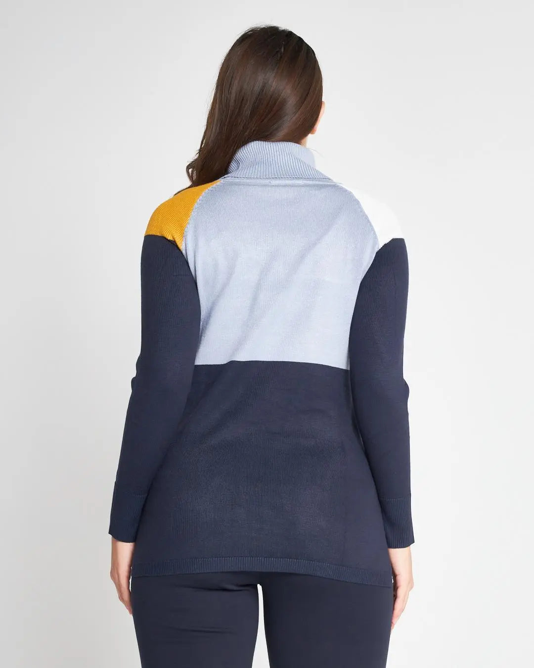 Maglia dolcevita BLUE NAVY DORABELLA