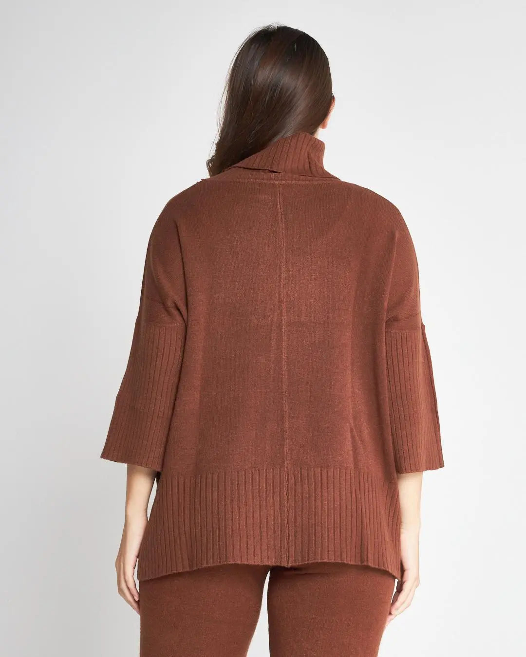 Maglia dolcevita CACAO DORABELLA