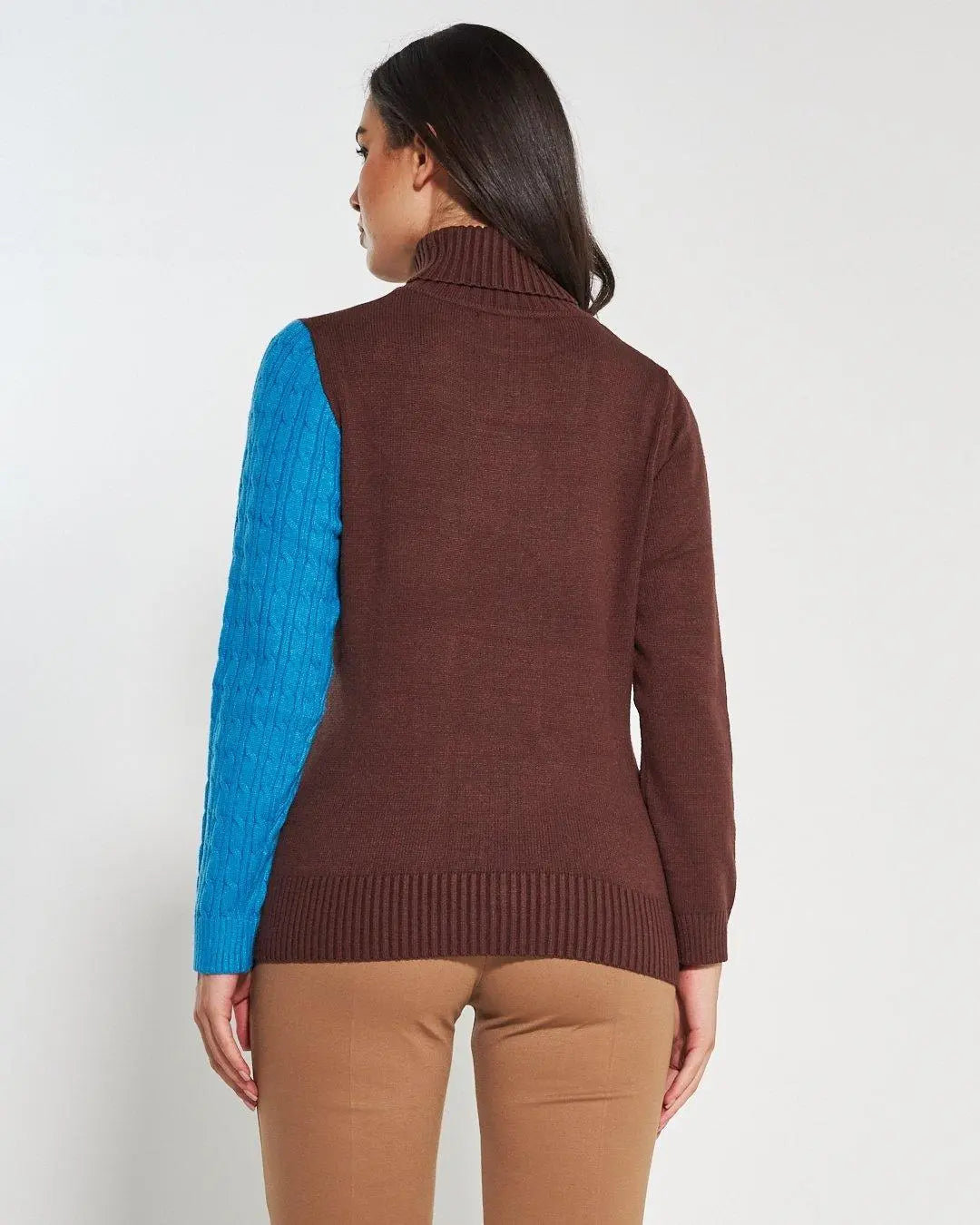 Maglia dolcevita CACAO DORABELLA