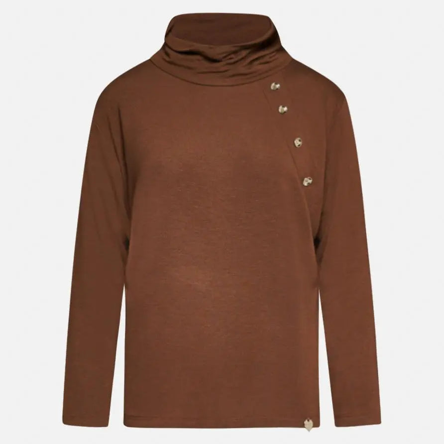 Maglia dolcevita CUOIO DORABELLA XXL