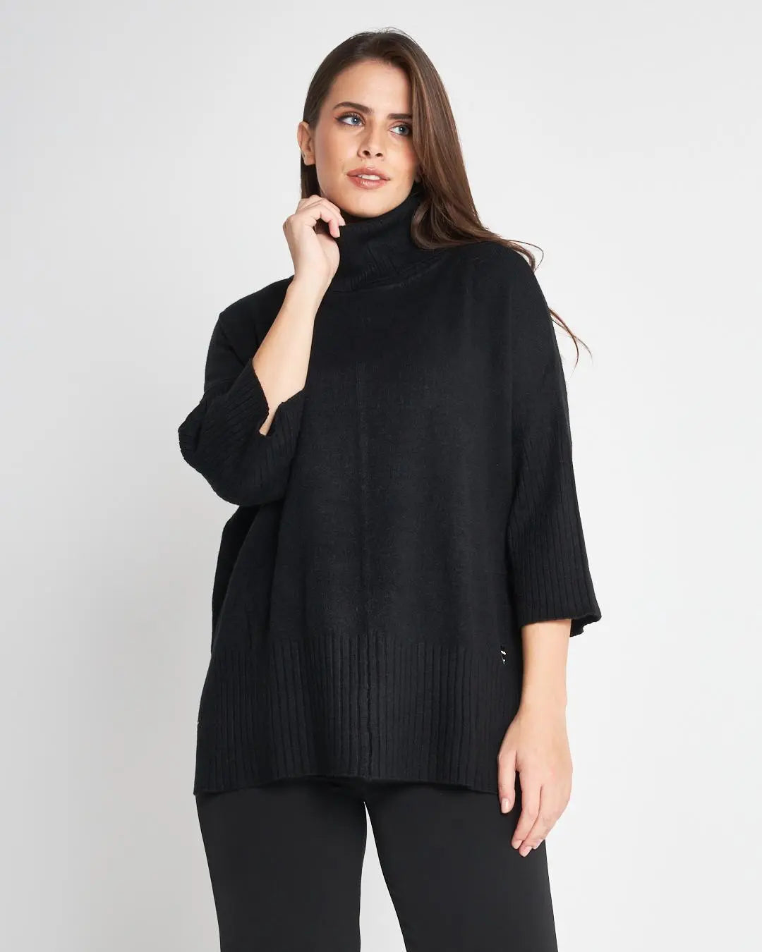 Maglia dolcevita NERO DORABELLA