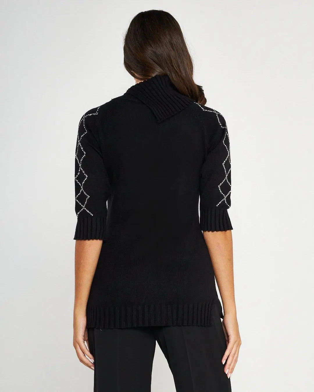 Maglia dolcevita NERO DORABELLA