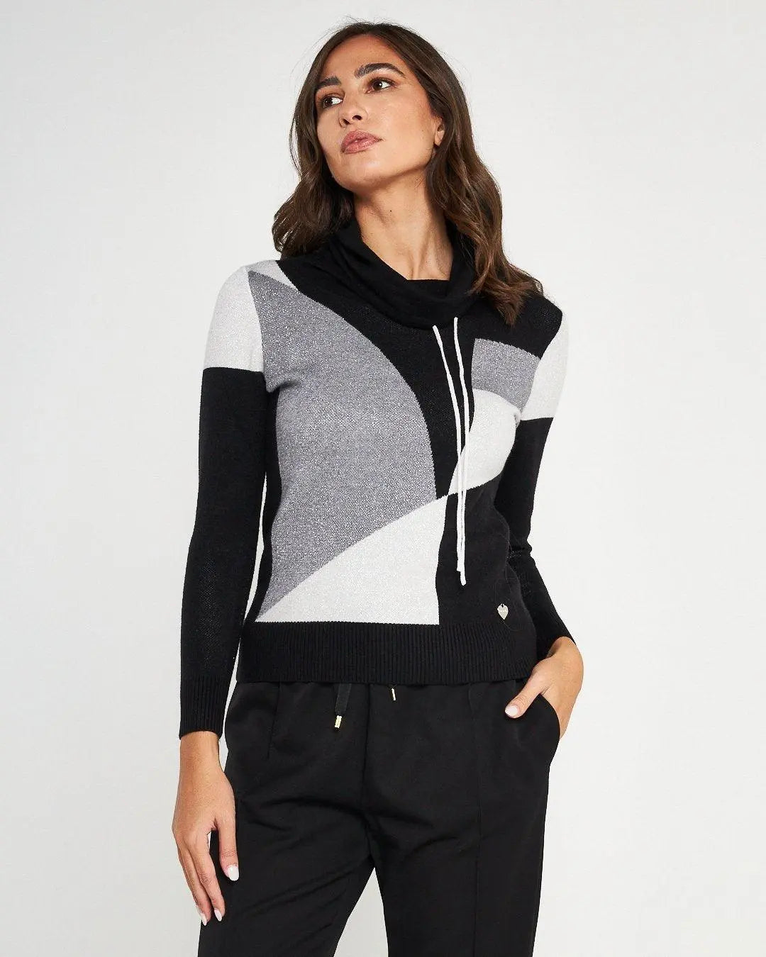 Maglia dolcevita NERO DORABELLA