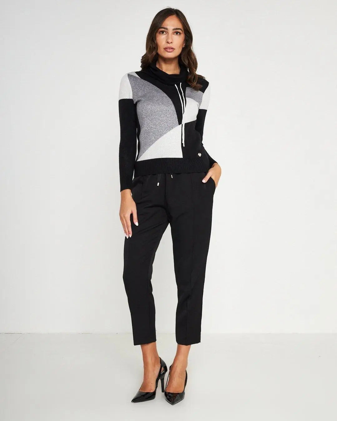 Maglia dolcevita NERO DORABELLA