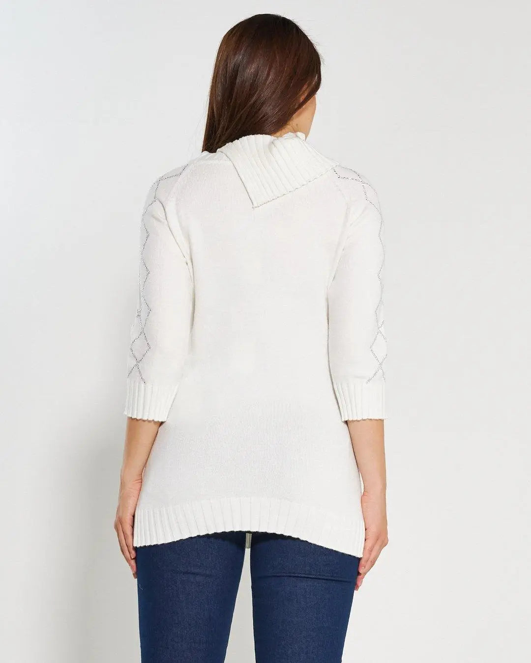 Maglia dolcevita OFF WHITE DORABELLA