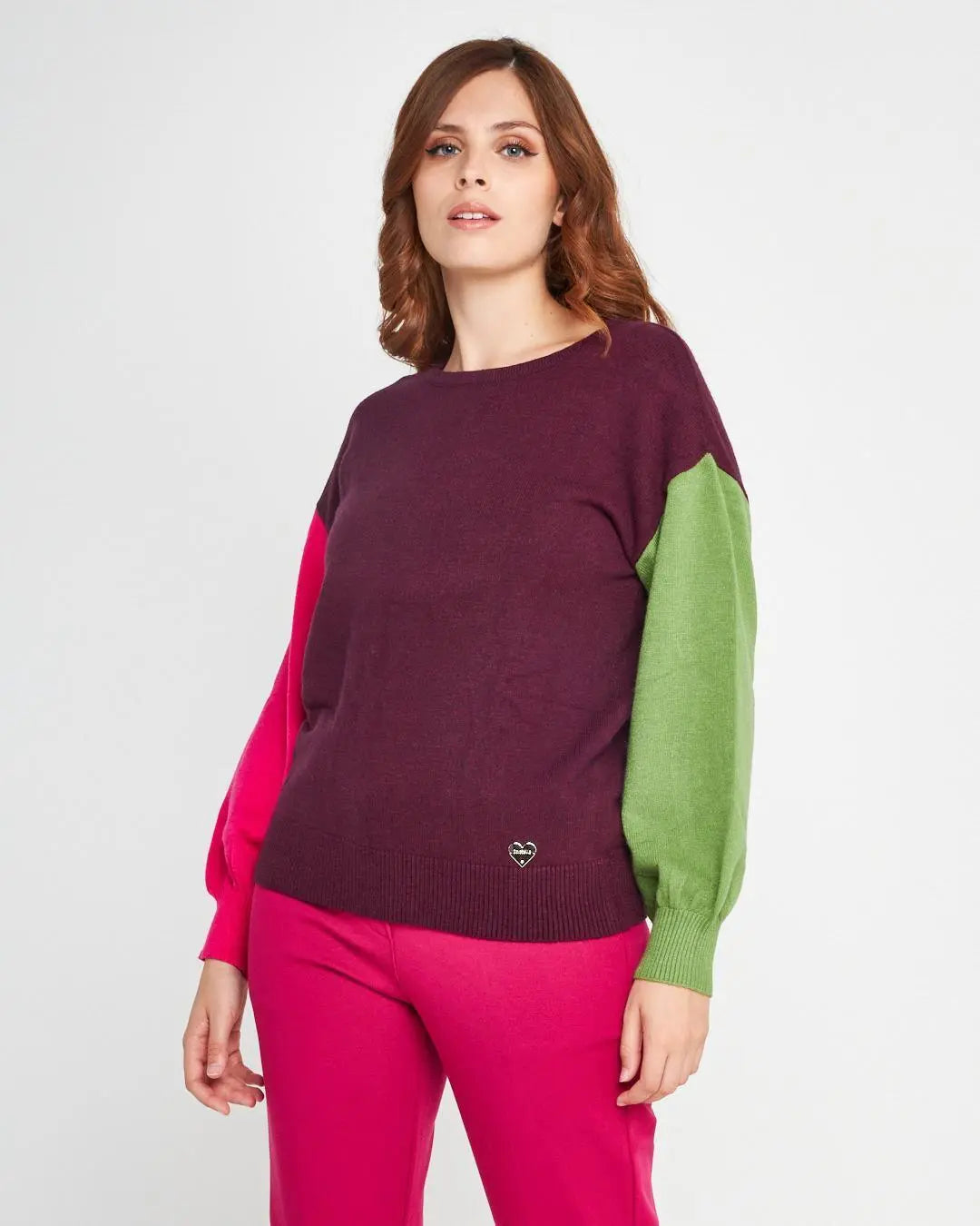 Maglia dolcevita PRUGNA DORABELLA