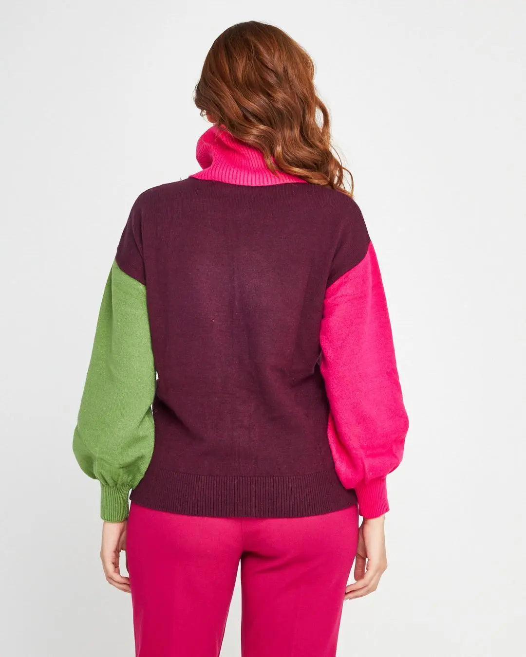 Maglia dolcevita PRUGNA DORABELLA