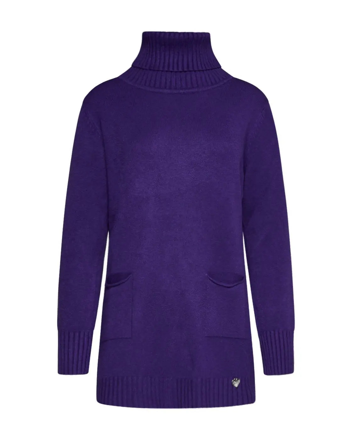 Maglia dolcevita con tasche VIOLA DORABELLA