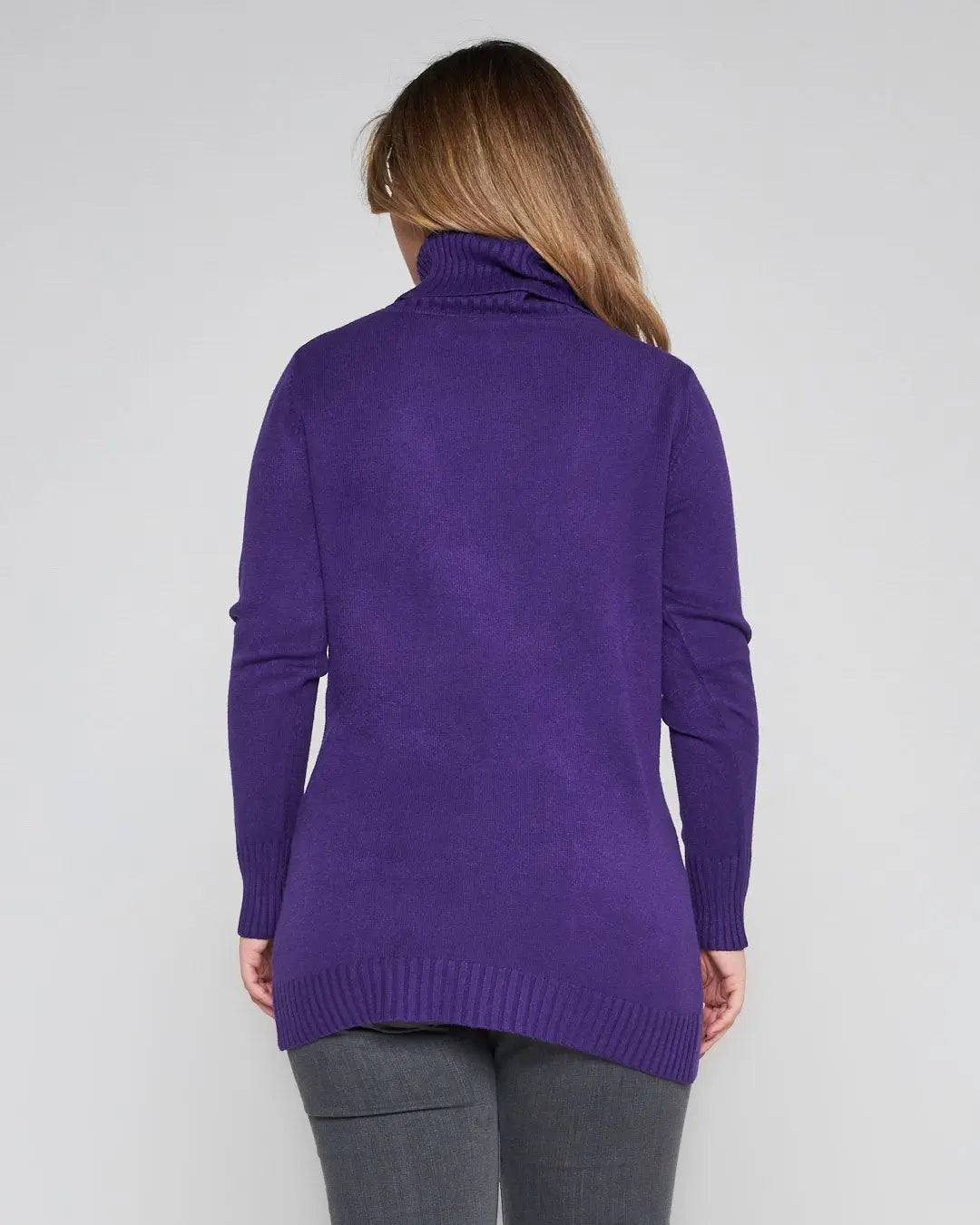 Maglia dolcevita con tasche VIOLA DORABELLA