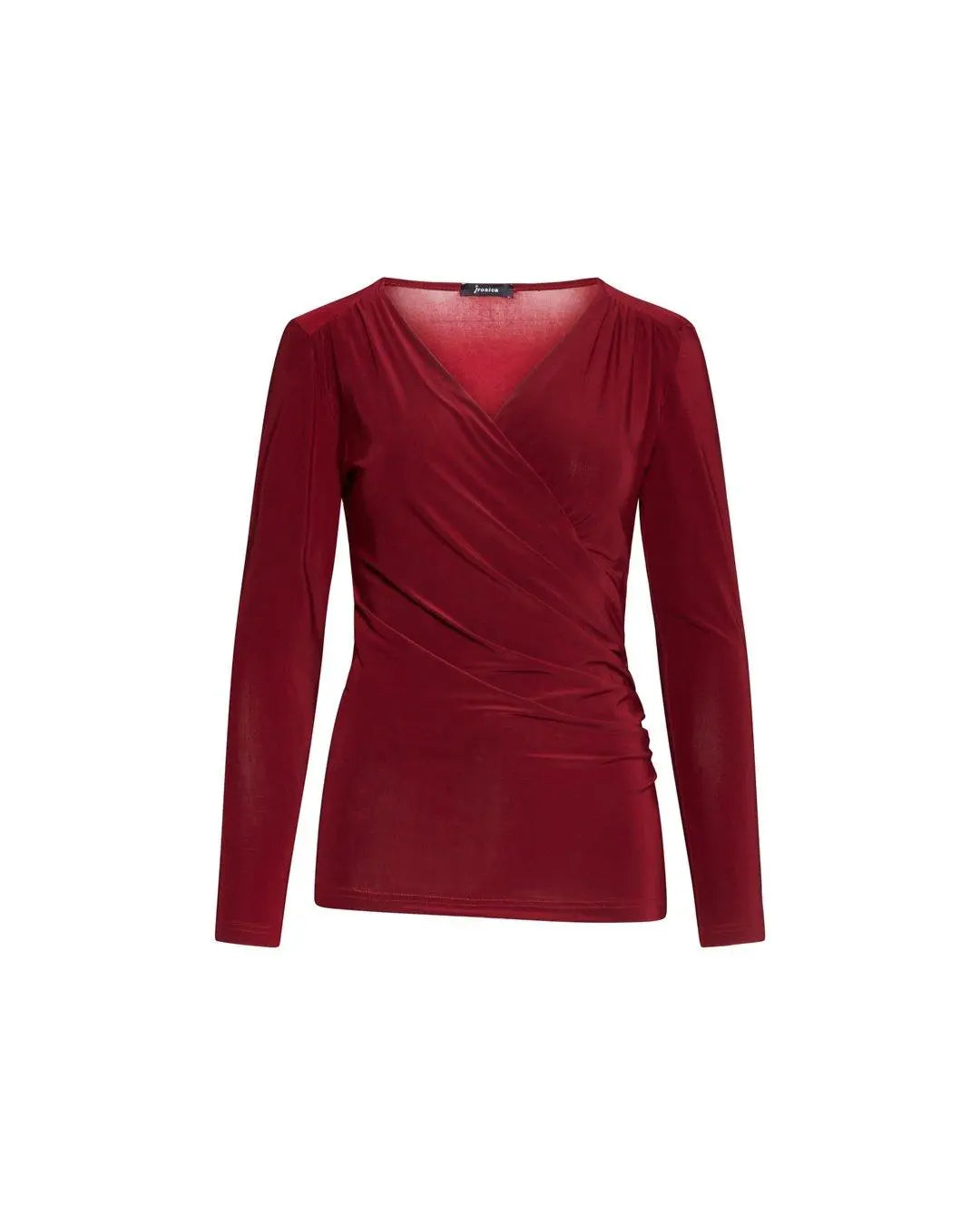 Maglia drappeggio BORDEAUX IRONICA XL