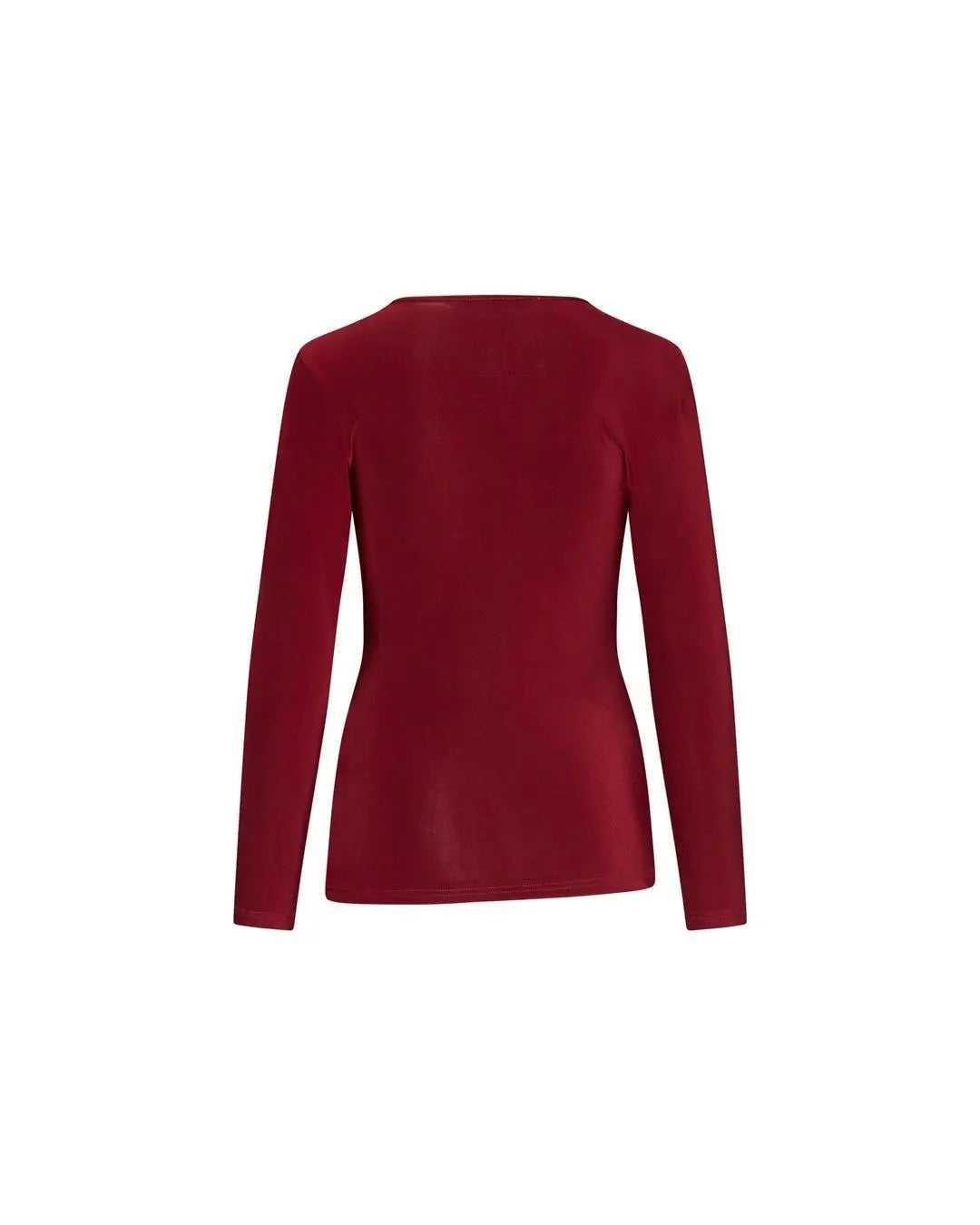 Maglia drappeggio BORDEAUX IRONICA