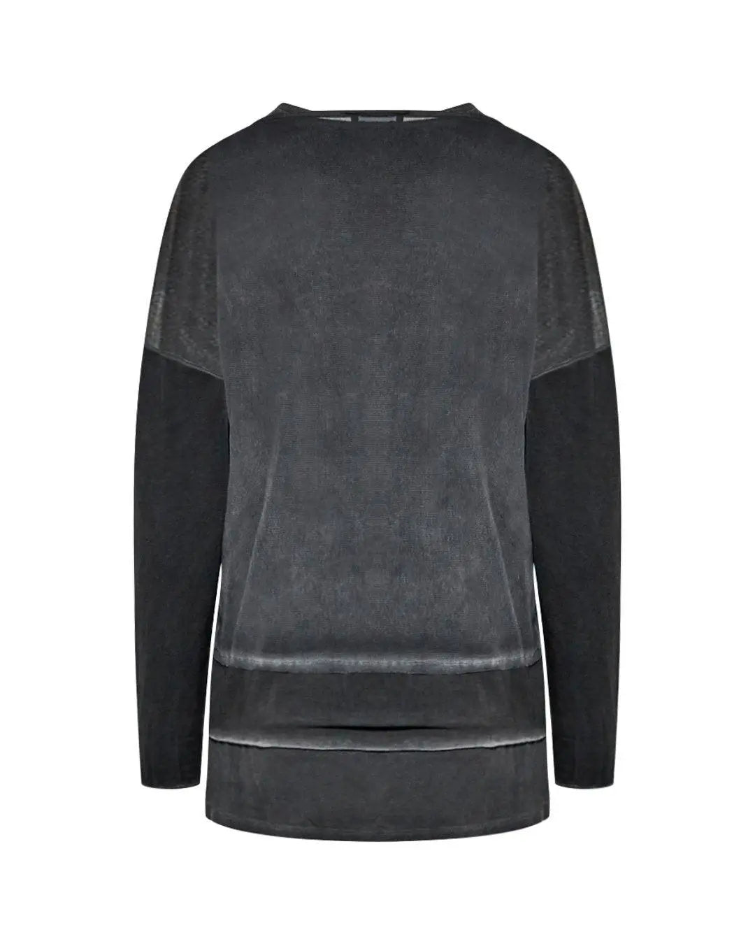 Maglia effetto vernice NERO IRONICA