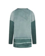 Maglia effetto vernice VERDE IRONICA