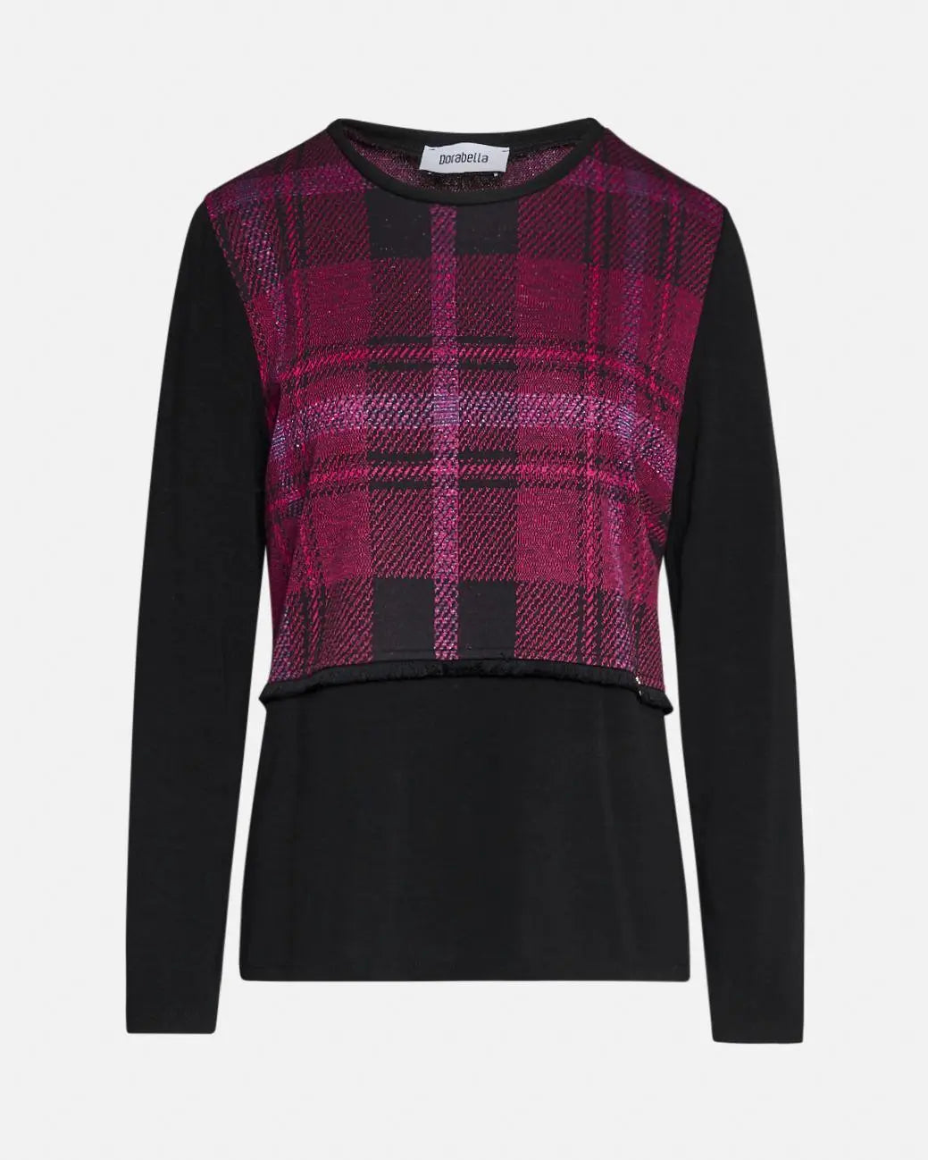 Maglia fantasia Fucsia DORABELLA XXL