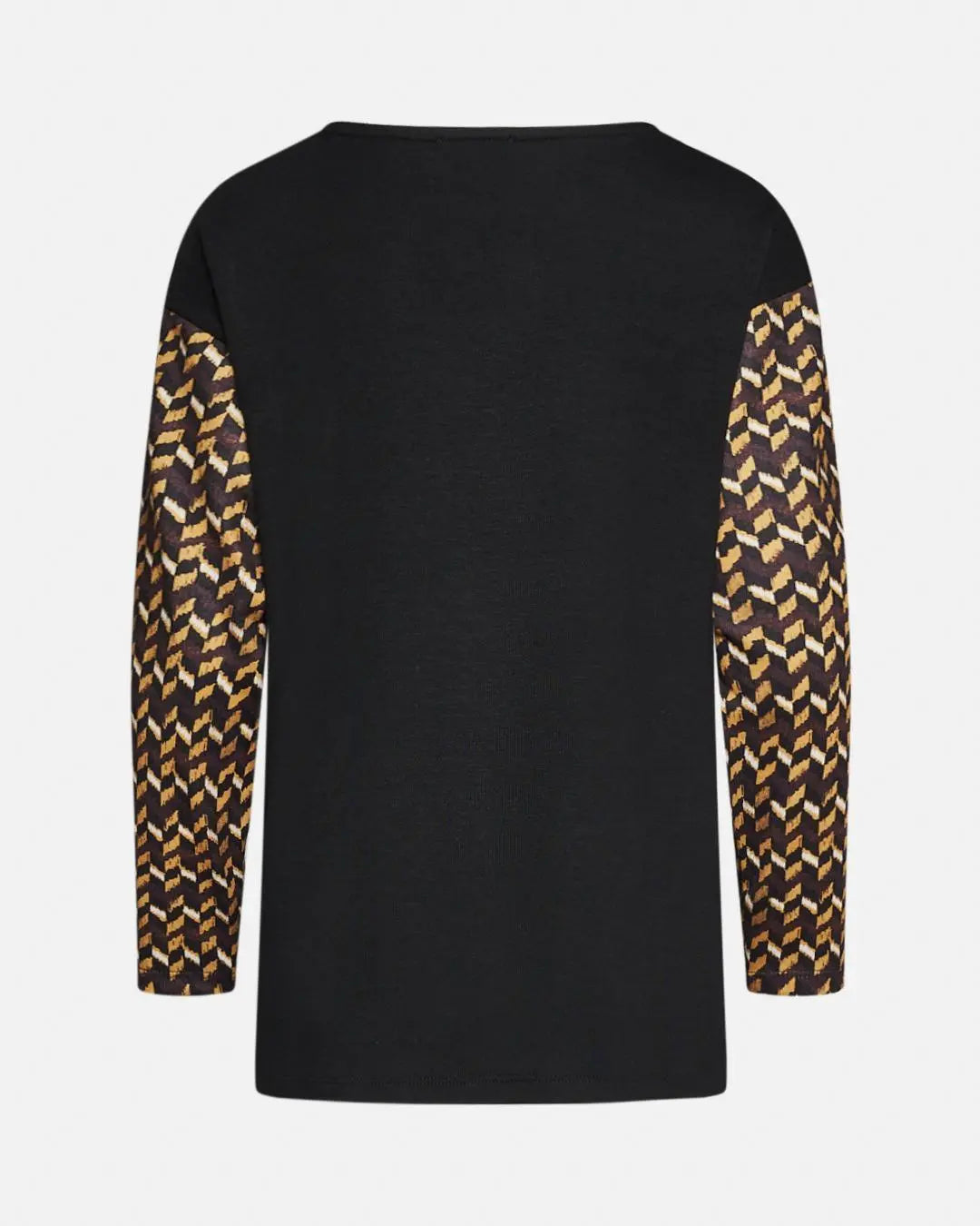 Maglia fantasia NERO-OCRA DORABELLA