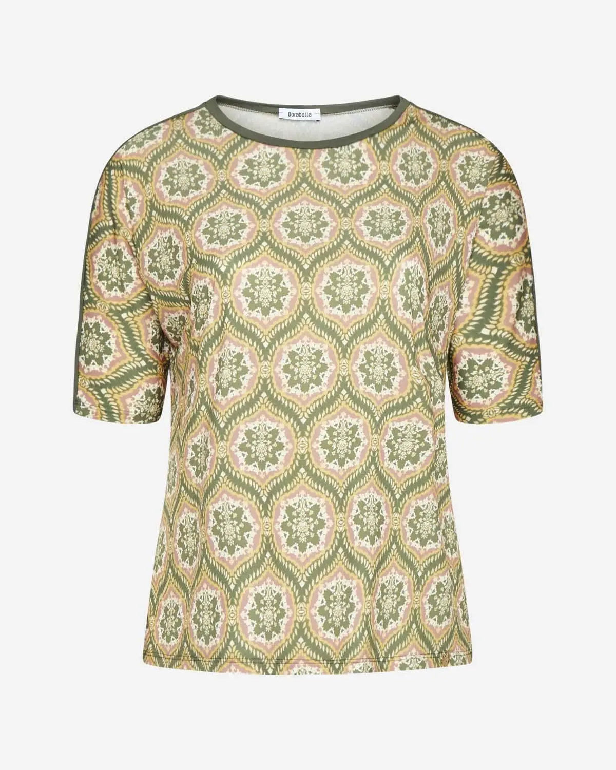 Maglia fantasia VERDE MILITARE DORABELLA PIU'