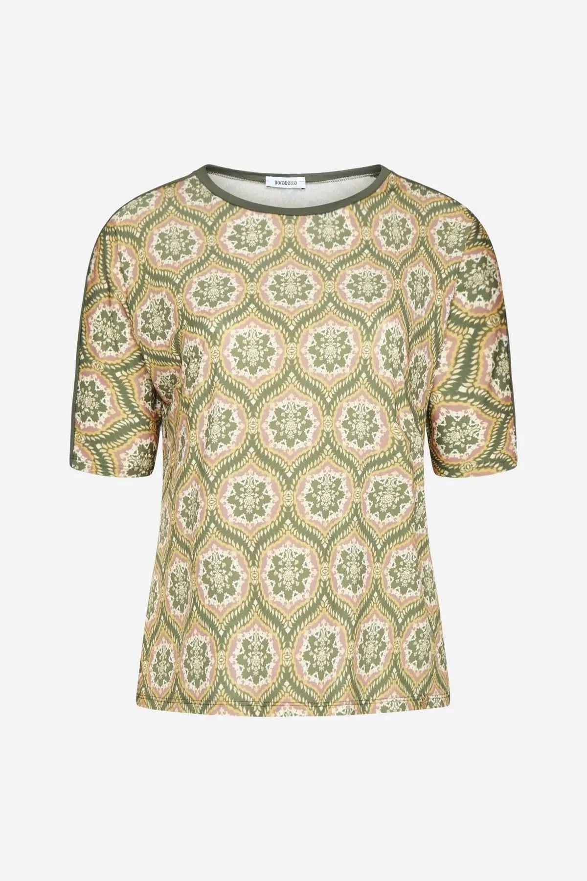 Maglia fantasia VERDE MILITARE DORABELLA PIU'