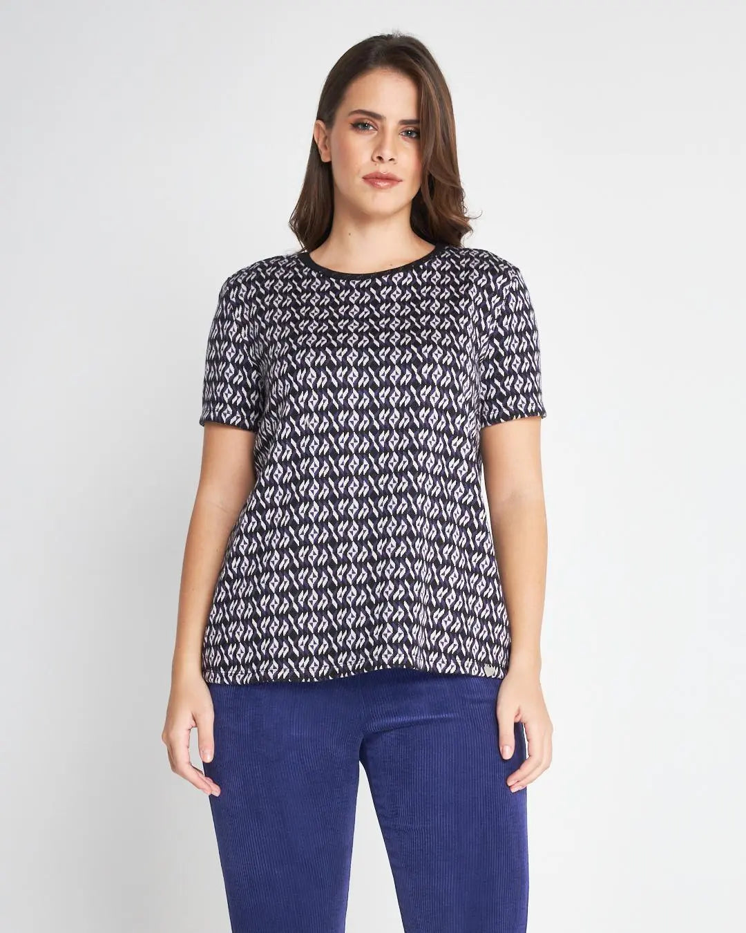 Maglia fantasia VIOLA DORABELLA