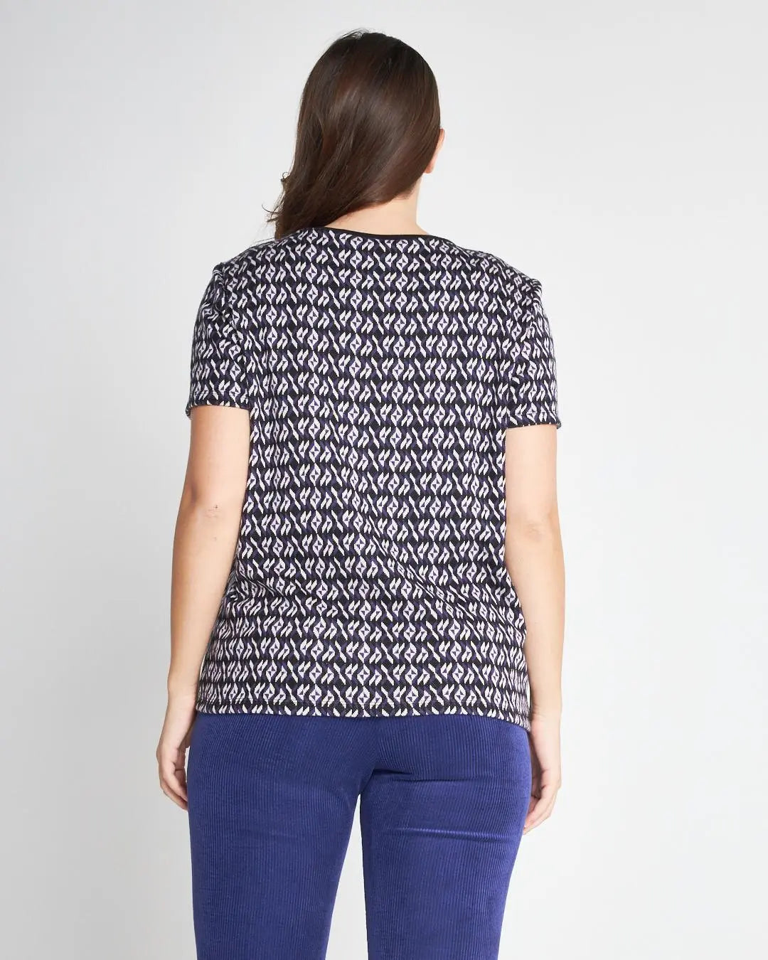 Maglia fantasia VIOLA DORABELLA