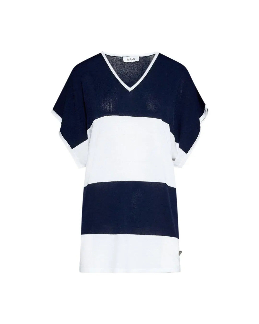 Maglia fantasia a righe BIANCO DORABELLA