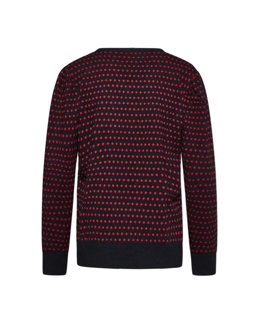 Maglia fantasia pois NERO-INDIA IRONICA