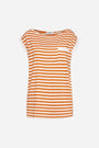 Maglia fantasia righe ARANCIO DORABELLA