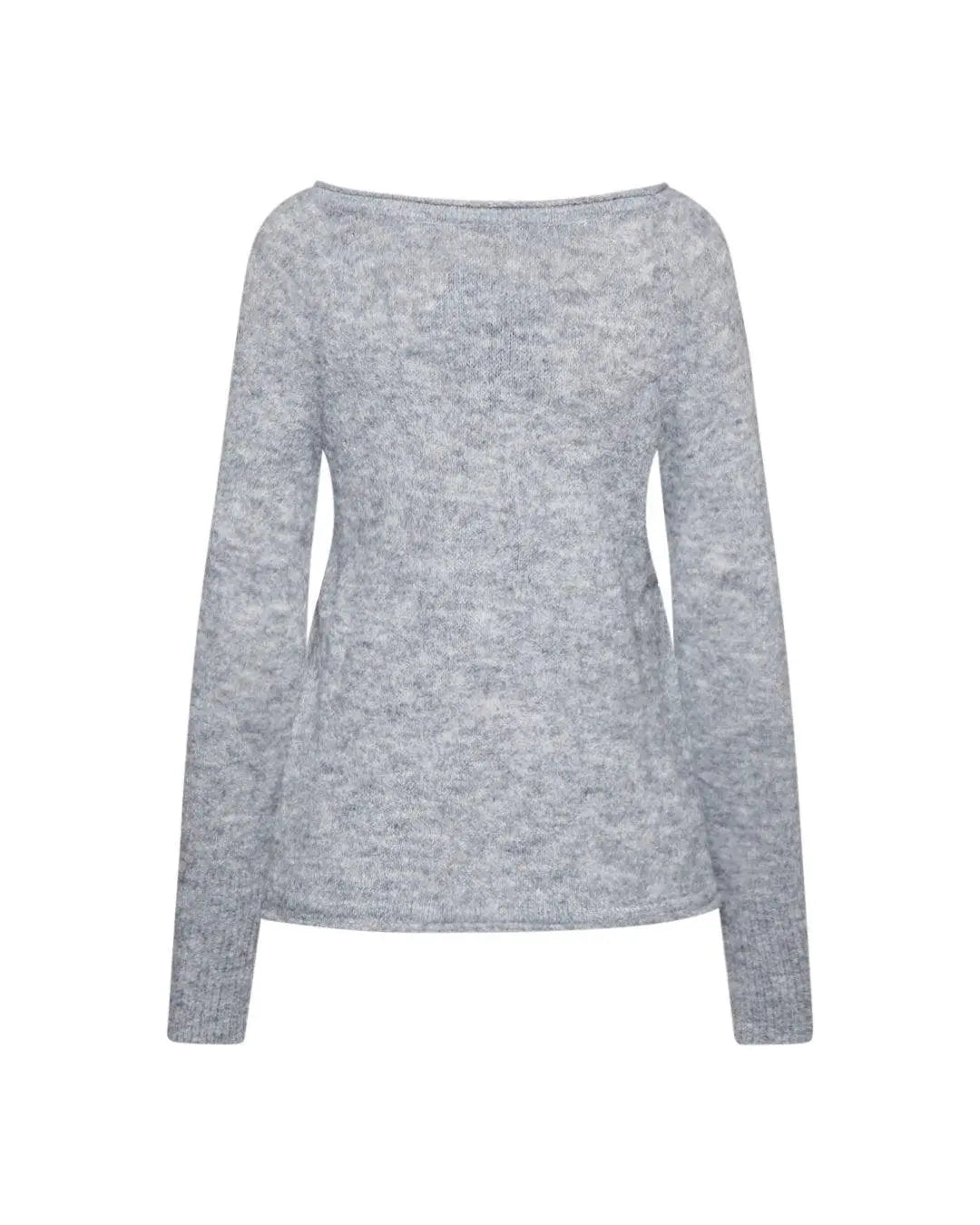 Maglia fantasia righe PERLA-PANNA IRONICA