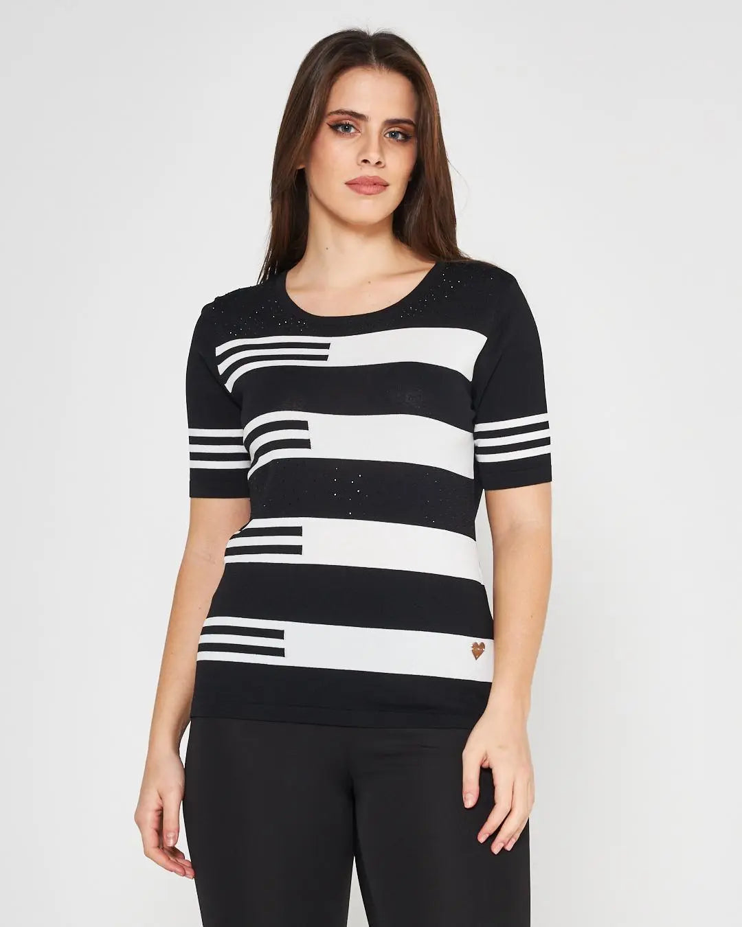 Maglia girocollo BLACK DORABELLA