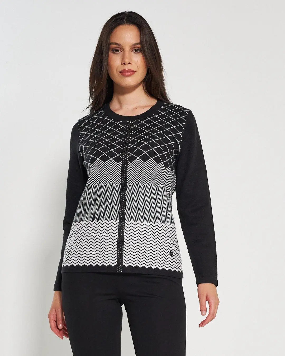 Maglia girocollo BLACK DORABELLA