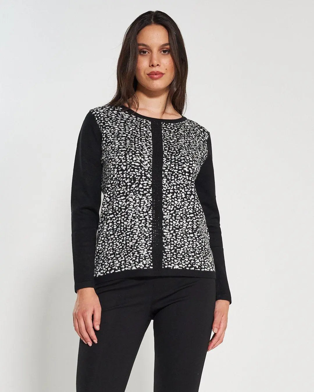 Maglia girocollo BLACK DORABELLA XL