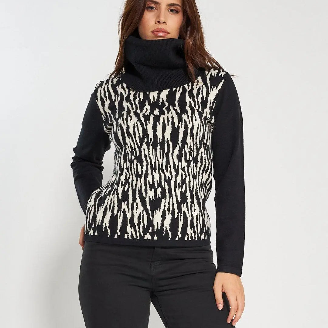 Maglia girocollo BLACK DORABELLA XL