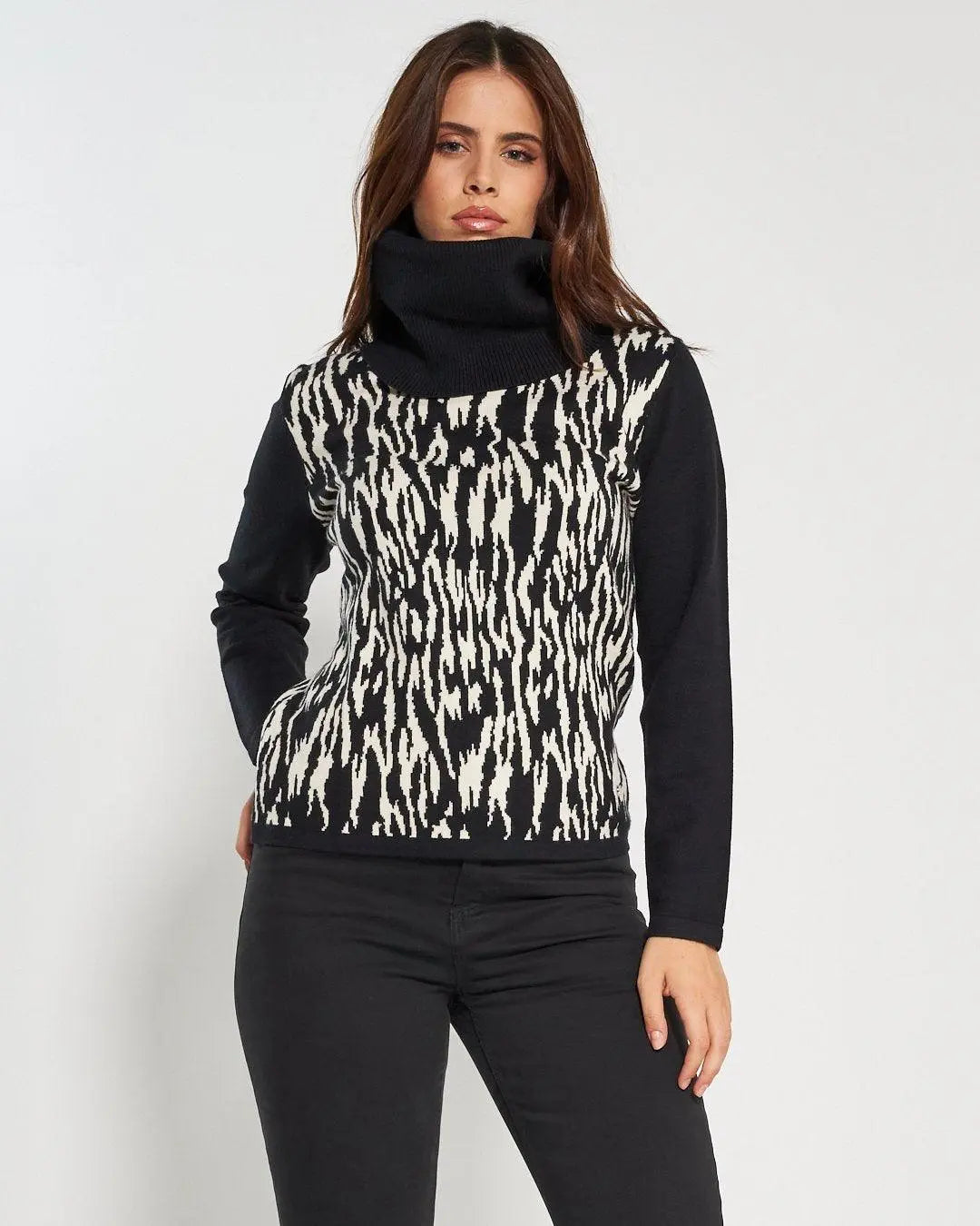 Maglia girocollo BLACK DORABELLA XL