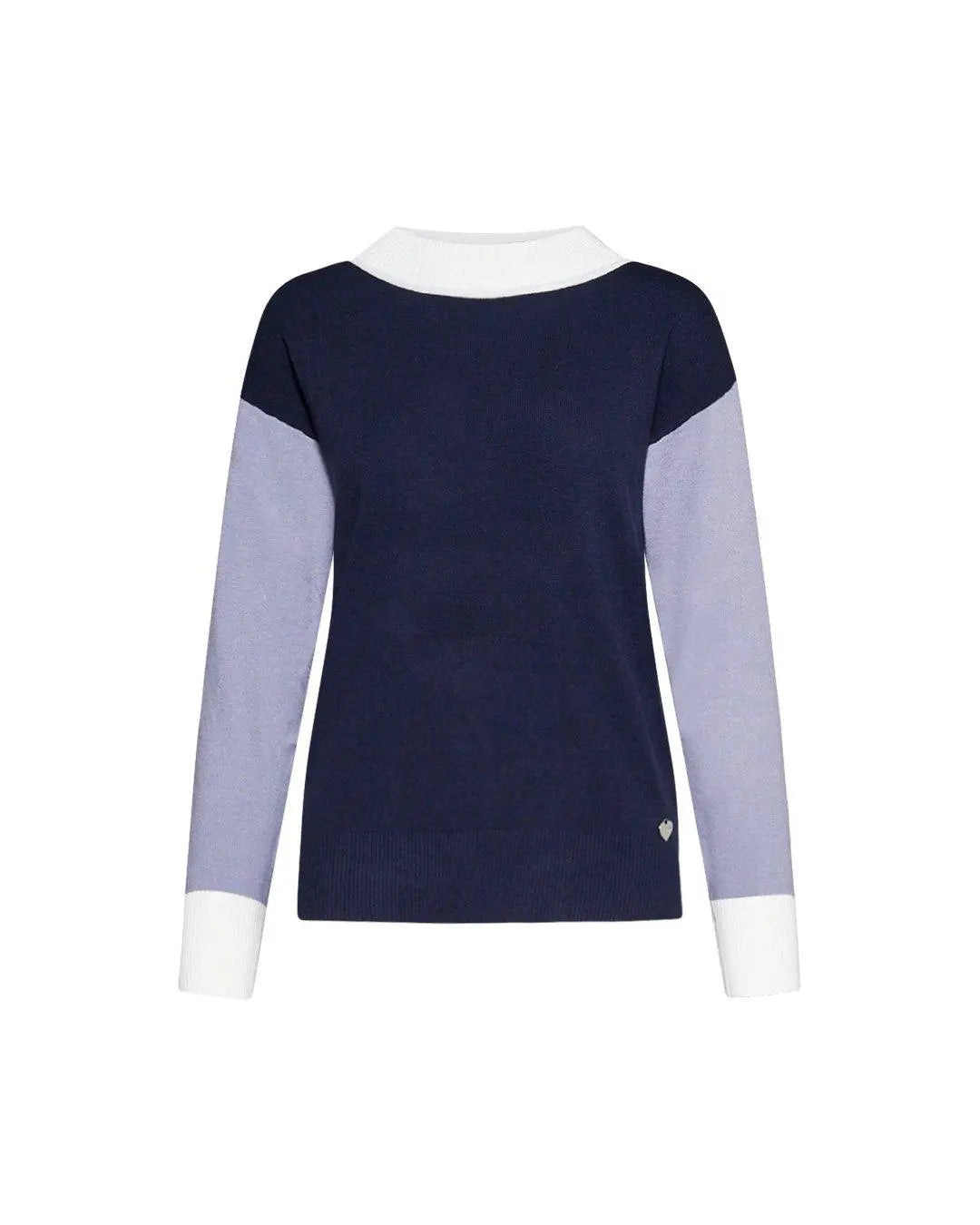 Maglia girocollo BLU DORABELLA