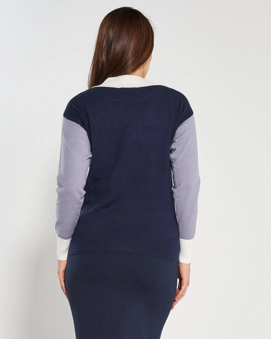 Maglia girocollo BLU DORABELLA